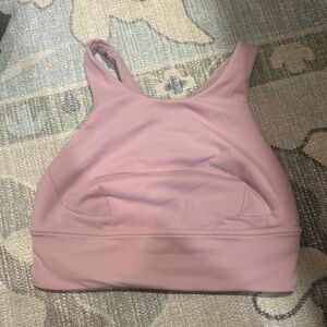 LULU LEMON Women's Pink Sports Bra